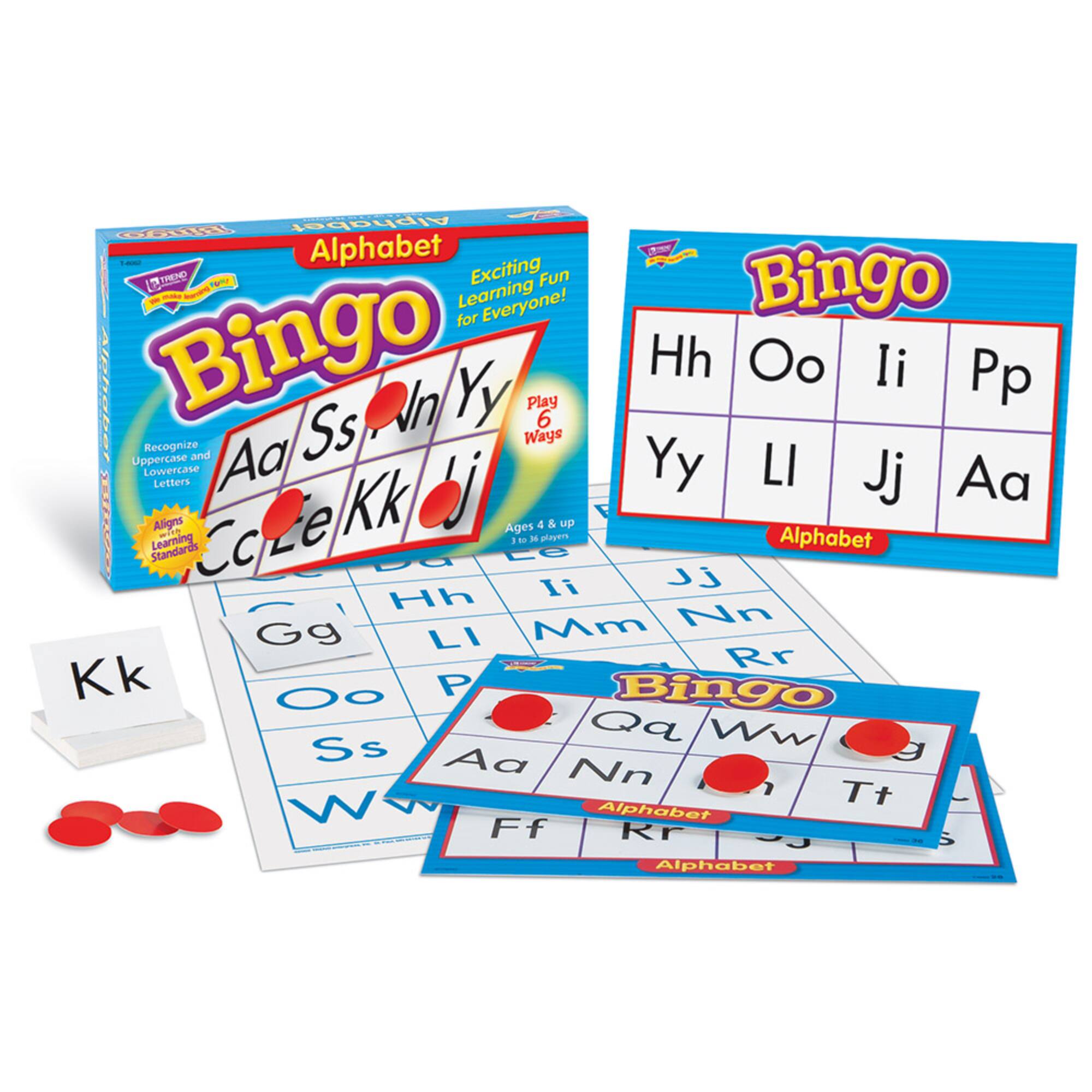 Trend Enterprises® Alphabet Bingo
